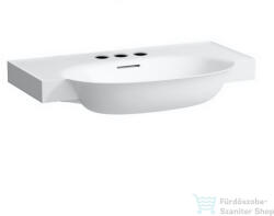 Laufen The New Classic 80x48 cm-es mosdó 3 csaplyukkal, LCC bevonattal, fehér H8138554001081 (H8138554001081)