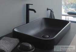 Duravit HAPPY D. 2 PLUS 60x40 cm-es ráültethető csiszolt mosdó Wondergliss bevonattal, antracit matt 23596013001 (23596013001)