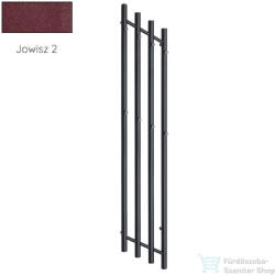 Radeco FUEGO KOLOR 1650x290 balos design radiátor, JOWISZ 2 (metál bordó) színben (Radeco_FUEGO_L_JOWISZ2)