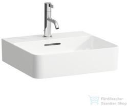 Laufen Val SaphirKeramik 45x42 cm-es csiszolt aljú kézmosó LCC bevonattal, fehér H8162804001041 (H8162804001041)