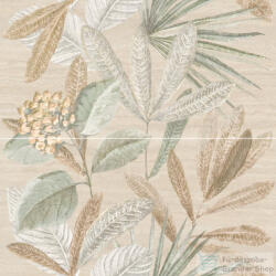 Marazzi Mystone Travertino Navona Panello Botanico 120x120 cm-es fali csempe M9P7 (M9P7)