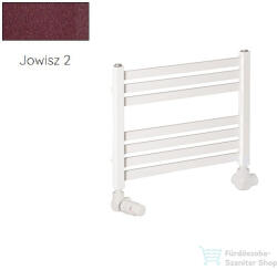 Radeco PINO K AK1-500/EP 415x530 törölközőszárítós radiátor, JOWISZ 2 (metál bordó) színben (Radeco_PINO_K_AK1_500_EP_JOWISZ2)