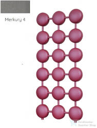 Radeco ATOM 1100x520 design radiátor, MERKURY 4 (metál szürke) színben (Radeco_ATOM_MERKURY4)