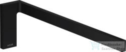 Hansgrohe AXOR UNIVERSAL RECTANGULAR 38 cm-es fix törölközőtartó, matt fekete 42626670 (42626670)