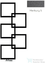 Radeco LOCO 5 MINI 1123x500 design radiátor, MERKURY 5 (metál sötétszürke) színben, jobbos (Radeco_LOCO_5_MINI_J_MERKURY5)