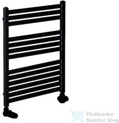 Radeco PINO K AK2-500/EP 715x530 törölközőszárítós radiátor, MERKURY 8 (selyemfényű fekete) színben (Radeco_PINO_K_AK2_500_EP_MERKURY8)