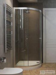 Radaway Projecta A 90x90 íves zuhanykabin, króm/átlátszó (34200-01-01M)