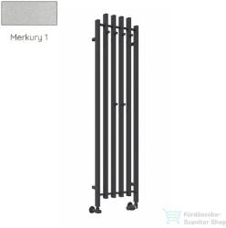 Radeco TUBO 4K KOLOR 1200x455 design radiátor, MERKURY 1 (metál ezüst) színben (Radeco_TUBO_4K_KOLOR_MERKURY1)