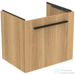 Ideal Standard I. Life S 50x37, 5 cm-es 1 fiókos fali szekrény mosdó és fogantyú nélkül, Natural oak T5290NX (T5290NX)