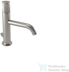 Bugnatese Moon mosdó csaptelep automata leeresztővel, szálcsiszolt nikkel 7219NS (7219NS)