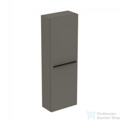 Ideal Standard I. Life S 40x21x120 cm-es 1 ajtós szekrény fogantyú nélkül, Quartz grey matt T5289NG (T5289NG)