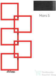 Radeco LOCO 5 1540x685 design radiátor, MARS 5 (antracit) színben, jobbos (Radeco_LOCO_5_J_MARS5)