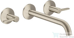 Hansgrohe AXOR ONE falsík alatti mosdó csaptelep 22 cm-es kifolyóval, szálcsiszolt nikkel 48431820 (48431820)