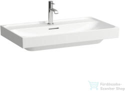 Laufen MEDA 80x46 cm-es falra/bútorra szerelhető mosdó, matt fehér H8101177571041 (H8101177571041)