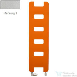 Radeco HEAVEN 1600x450 design radiátor, MERKURY 1 (metál ezüst) színben (Radeco_HEAVEN_MERKURY1)