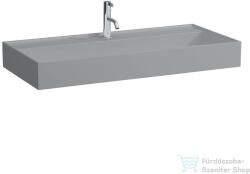 Laufen Kartell By Laufen 100x46 cm-es mosdó túlfolyó nélkül, matt szürke H8103377591111 (H8103377591111)