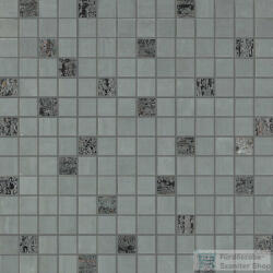 Marazzi Materika Antracite Mosaico 40x40 cm-es fali dekor csempe MMQZ (MMQZ)