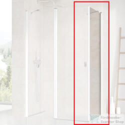 RAVAK CHROME CPS-100 100 cm-es oldalfal CRV1 és CRV2 zuhanyajtóhoz, fehér+transparent 9QVA0100Z1 (9QVA0100Z1)