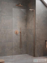 Radaway Modo SL II Brushed Copper 85 J walk-in zuhanyfal, szálcsiszolt réz (10319085-93-01R) (10319085-93-01R)