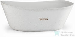 S.V.I.S. Design mosdó 50 cm LIBRA BASIC - natúr, dekor nélkül, matt lakk UBX. LIBRA. BC. 050.000. 00.00. 1 (UBX_LIBRA_BC_050_000_00_00_1)