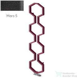 Radeco CARMEL 1800x400 design radiátor, MARS 5 (antracit) színben (Radeco_CARMEL_MARS5)