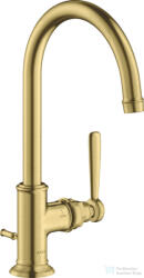 Hansgrohe AXOR MONTREUX 210 mosdó csaptelep automata leeresztővel, szálcsiszolt sárgaréz hatású 16517950 (16517950)