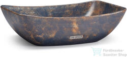 S.V.I.S. Design mosdó 50 cm VIRGO BASIC - GRANITE, kékesszürke és okker, félmatt lakk UBX. VIRGO. BC. 050.000. GR. 01.2 (UBX_VIRGO_BC_050_000_GR_01_2)