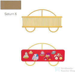 Radeco AUTO 680x1250 design radiátor gyerekszobába, SATURN 6 (matt homok) színben (Radeco_AUTO_SATURN6)