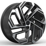 Silverline Toledo Fekete polírozott 5/100 17x7 ET40 73, 1 - 4sgumi