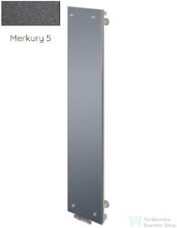 Radeco CLEO 2 1650x620 design radiátor tükörrel, MERKURY 5 (metál sötétszürke) színben (Radeco_CLEO_2_MERKURY5)