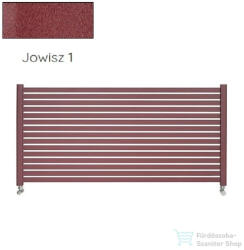 Radeco ALVO 1 350x1000 design radiátor, JOWISZ 1 (matt bordó) színben (Radeco_ALVO_1_JOWISZ1)