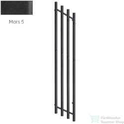 Radeco FUEGO KOLOR 1650x290 balos design radiátor, MARS 5 (antracit) színben (Radeco_FUEGO_L_MARS5)