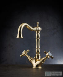 Bugnatese PRINCETON mosdó csaptelep automata leeresztővel, sárgaréz 834ON (834ON)