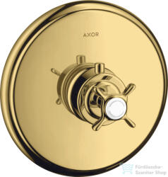 Hansgrohe Axor Montreux falsík alatti termosztátos színkészlet, polírozott arany hatású 16810990 (16810990)