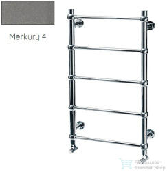 Radeco ESFERA KOLOR 905x550 design radiátor, MERKURY 4 (metál szürke) színben (Radeco_ESFERA_KOLOR_MERKURY4)