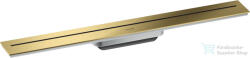 Hansgrohe AXOR DRAIN falhoz illeszthető 70 cm-es zuhanyfolyóka alaptest nélkül, polírozott arany hatású 42525990 (42525990)