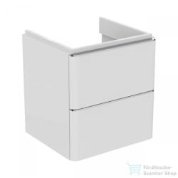Ideal Standard ADAPTO 47x41, 7 cm-es 2 fiókos szekrény mosdó nélkül, Fényes fehér T4299WG (T4299WG)