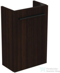 Ideal Standard I. Life S 35, 4x20, 2 cm-es 1 ajtós fali szekrény mosdó és fogantyú nélkül, Coffee oak T5302NW (T5302NW)