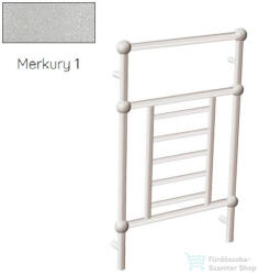Radeco CLARO KOLOR 860x550 design radiátor, MERKURY 1 (metál ezüst) színben (Radeco_CLARO_KOLOR_MERKURY1)