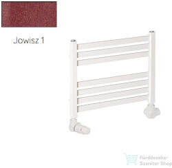 Radeco PINO K AK1-500/EP 415x530 törölközőszárítós radiátor, JOWISZ 1 (matt bordó) színben (Radeco_PINO_K_AK1_500_EP_JOWISZ1)