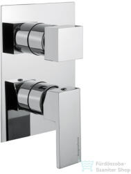 Bugnatese TETRIS falsík alatti kád/zuhany csaptelep belső egységgel, Króm 9192CR (9192CR)