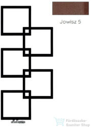 Radeco LOCO 5 MINI 1123x500 design radiátor, JOWISZ 5 (matt barna) színben, jobbos (Radeco_LOCO_5_MINI_J_JOWISZ_5)