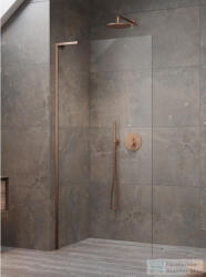 Radaway Modo SL II Brushed Copper 85 B walk-in zuhanyfal, szálcsiszolt réz (10319085-93-01L) (10319085-93-01L)