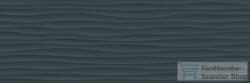 Marazzi Eclettica Anthracite Struttura Wave 3D 40x120 cm-es fali csempe M1AG (M1AG)