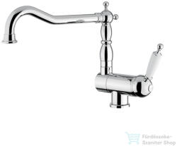 Bugnatese OXFORD lehajtható mosogató csaptelep, króm 6396CR (6396CR)