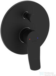 kielle Nefia falsík alatti 2 fogyasztós csaptelep alaptesttel, matt fekete 10327204 (10327204)