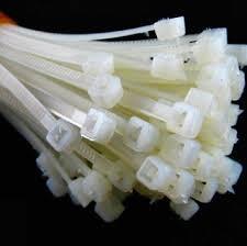 MIXVILL Colier nylon alb 200 x 2, 5/pac. 100 buc