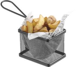 Hendi Cos servire tip mini-fry, pentru servire snacks , cartofi prajiti, inox, 100x80x(H)75mm, Hendi, DNH425619 (DNH425619)