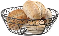 Hendi Cos rotund pentru servire Hendi cu margine decorativa, metal, 250x(H)80mm, DNH425862 (DNH425862)