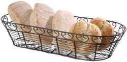 Hendi Cos oval pentru servire Hendi cu margine decorativa, metal, 385x160x(H)80mm, DNH425886 (DNH425886)
